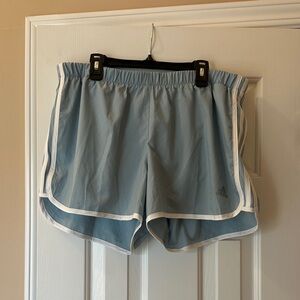 Adidas Women's Sky Blue Athletic Shorts